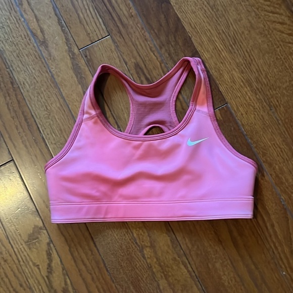 Nike | youth Reversible Sports Bra Medium Running Yoga Workout Pink - Picture 3 of 7